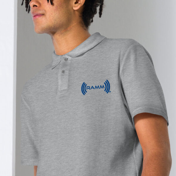 Unisex pique polo shirt - Image 9