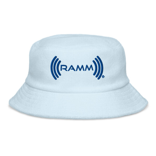 Unstructured terry cloth bucket hat - Image 3