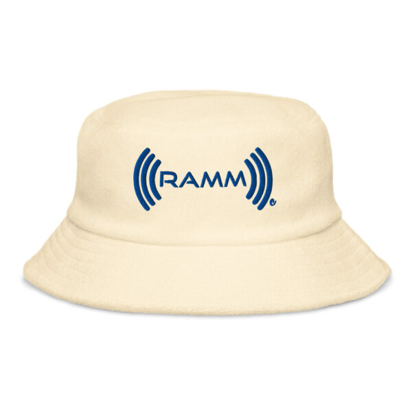 Unstructured terry cloth bucket hat - Image 4
