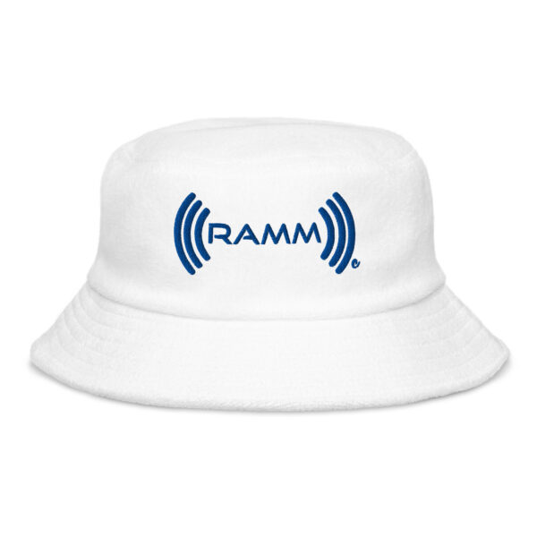Unstructured terry cloth bucket hat - Image 5