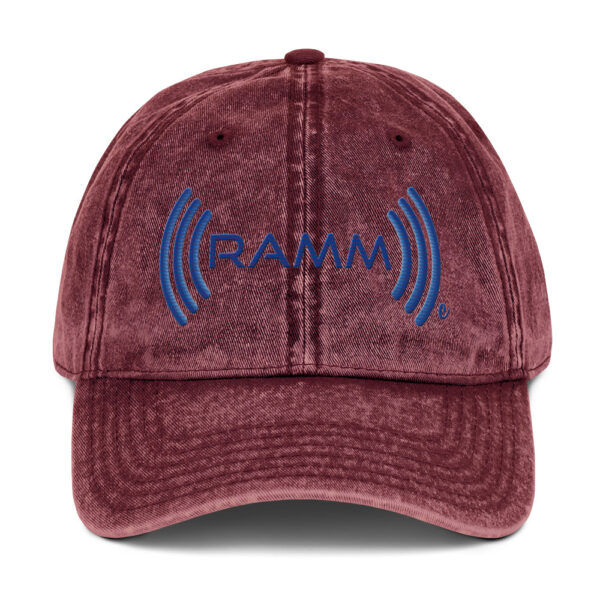 Ramm Vintage Cotton Twill Cap - Image 9