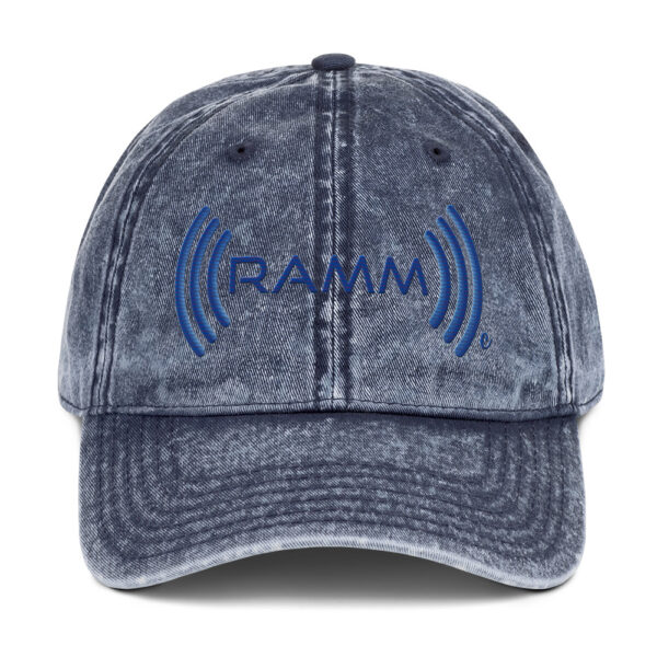 Ramm Vintage Cotton Twill Cap - Image 5